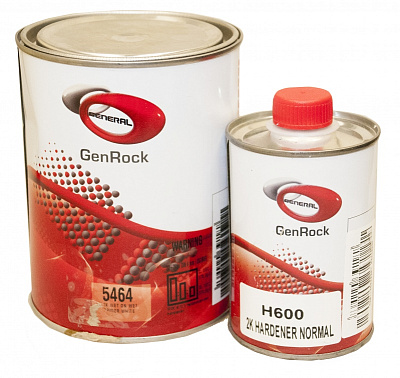 Грунт GR5464  GENERAL  Wet-on-Wet  2K HS белый, с отвердителем Н600 (комплект), уп.1л+0,25л