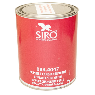 084.4047 SIRO BC PEARLY SHOT GREEN Пигментная паста, уп.1кг.